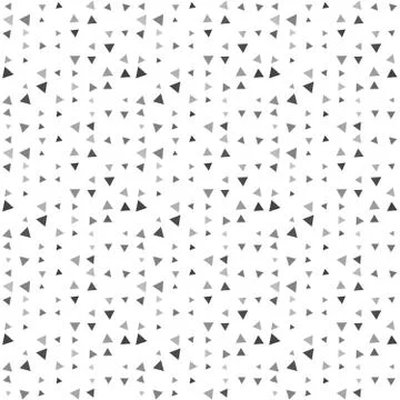 Abstract seamless pattern background with multi-colored varied triangles. Stock Illustration