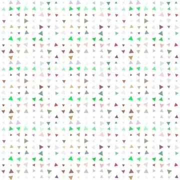 Abstract seamless pattern background with multi-colored varied triangles. Stock-Illustration