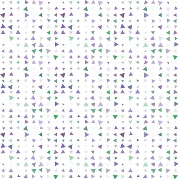 Abstract seamless pattern background with multi-colored varied triangles. Illustrazione stock