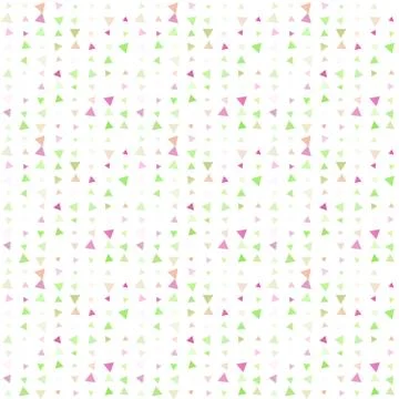 Abstract seamless pattern background with multi-colored varied triangles. Stock Illustration