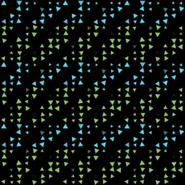 Abstract seamless pattern background with multi-colored varied triangles. Stock-Illustration