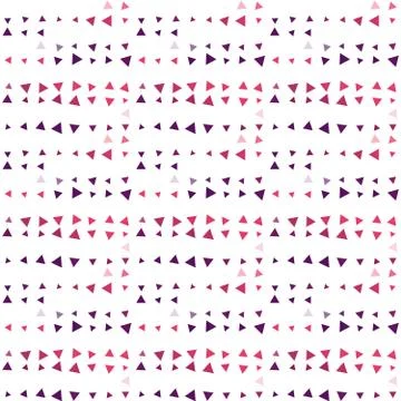 Abstract seamless pattern background with multi-colored varied triangles. Stock Illustration