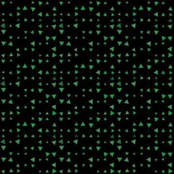 Abstract seamless pattern background with multi-colored varied triangles. Stock Illustration