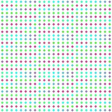 Abstract seamless pattern background with multicolored various rhombuses. Stock-Illustration