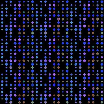 Abstract seamless pattern background with multicolored various rhombuses. Stock Illustration