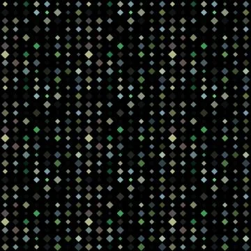 Abstract seamless pattern background with multicolored various rhombuses. Stock-Illustration