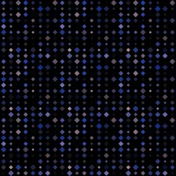 Abstract seamless pattern background with multicolored various rhombuses. Stock Illustration