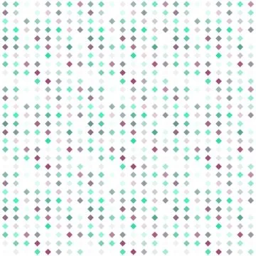 Abstract seamless pattern background with multicolored various rhombuses. Stock Illustration