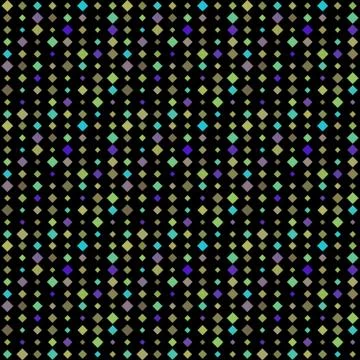 Abstract seamless pattern background with multicolored various rhombuses. Stock Illustration