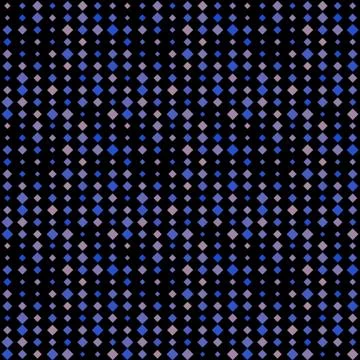 Abstract seamless pattern background with multicolored various rhombuses. Stock Illustration