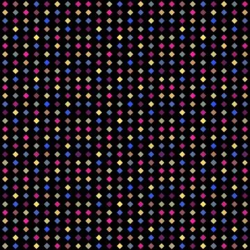 Abstract seamless pattern background with multicolored various rhombuses. Stock Illustration