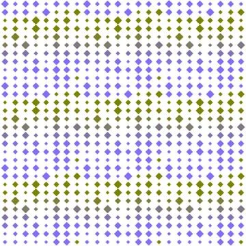Abstract seamless pattern background with multicolored various rhombuses. Stock Illustration