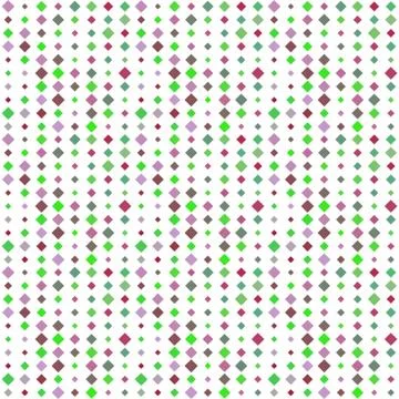 Abstract seamless pattern background with multicolored various rhombuses. Stock Illustration
