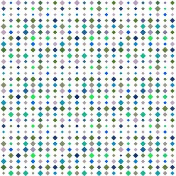 Abstract seamless pattern background with multicolored various rhombuses. Stock Illustration