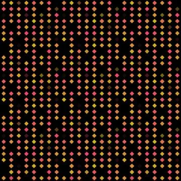 Abstract seamless pattern background with multicolored various rhombuses. Stock Illustration