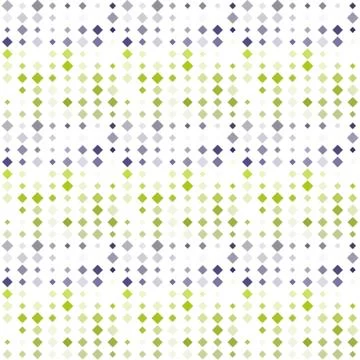 Abstract seamless pattern background with multicolored various rhombuses. Stock Illustration