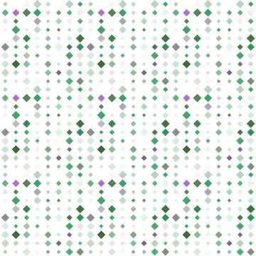 Abstract seamless pattern background with multicolored various rhombuses. Stock Illustration