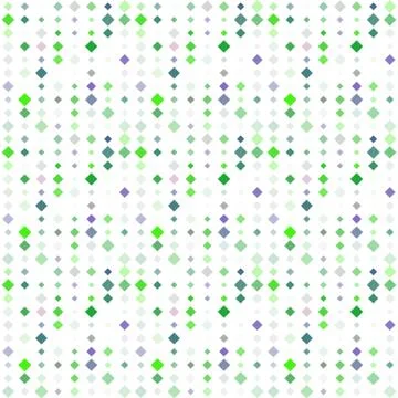 Abstract seamless pattern background with multicolored various rhombuses. Stock Illustration