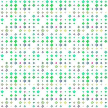 Abstract seamless pattern background with multicolored various rhombuses. Stock Illustration