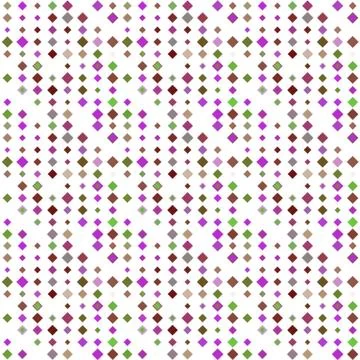 Abstract seamless pattern background with multicolored various rhombuses. Stock Illustration