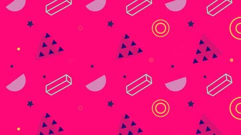 Abstract Seamless Pattern Background Foto stock