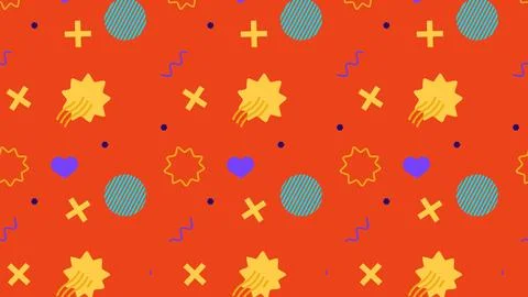 Abstract Seamless Pattern Background Stock Photos