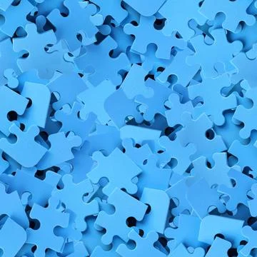 Abstract seamless pattern background. Puzzle Stock Photos