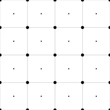 Abstract seamless pattern background. Regular linear grid of solid lines with Illustrazione stock