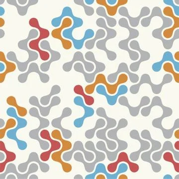Abstract seamless pattern background. Vector illustration Stock Illustration