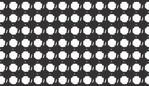 Abstract seamless pattern background vector stylish geometric pattern black.. Illustrazione stock