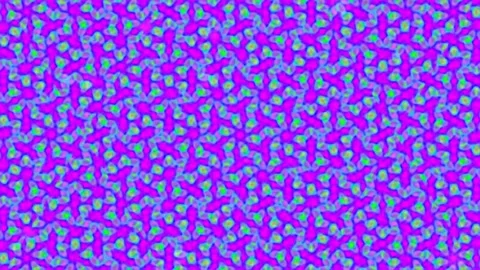 Abstract Seamless Pattern Background with Vibrant Cyan and Pink Geometric S.. Stock Footage 336535879