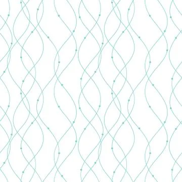 Abstract Seamless Pattern Background with Waves. Vector Illustration Illustrazione stock