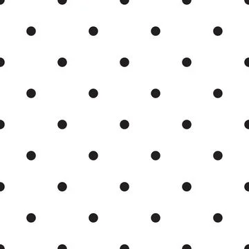 Abstract seamless pattern with black dots in honeycomb order. Geometric Stock Photos