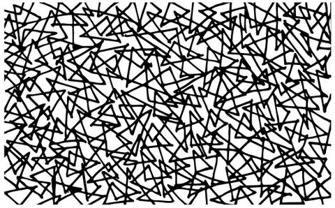 Abstract seamless pattern black on white Stock Illustration