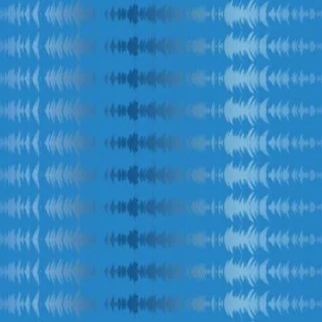 Abstract seamless pattern in blue Stock Illustration