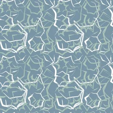 Abstract seamless pattern blue Stock-Illustration