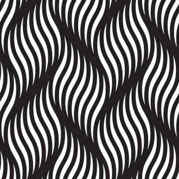 Abstract seamless pattern of braided curve lines イラスト素材