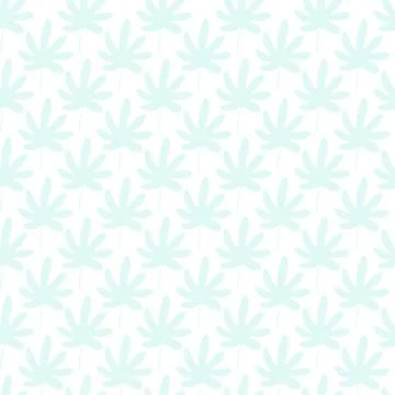 Abstract seamless pattern with cannabis leaf. Design for fabric, textile, wra イラスト素材