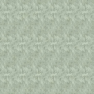 Abstract seamless pattern with chaotic zigzag lines Stock Illustration