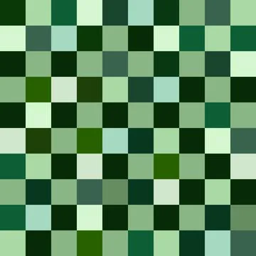 Abstract Seamless pattern in chess style Stock Illustration