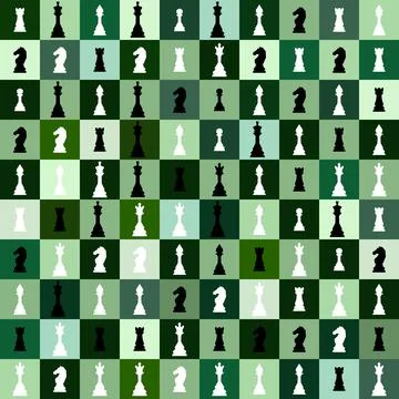 Abstract Seamless pattern in chess style Stockillustratie