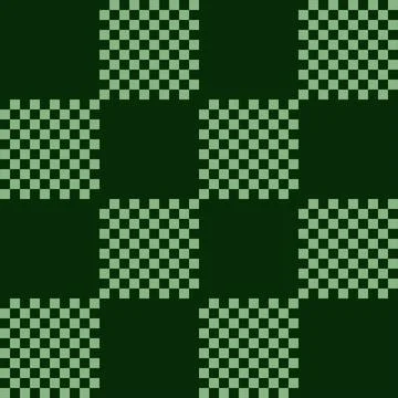 Abstract Seamless pattern in chess style Stock Illustration