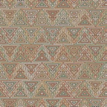 Abstract seamless pattern of Christmas trees Stock Illustration