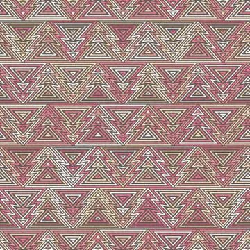 Abstract seamless pattern of Christmas trees Stock Illustration