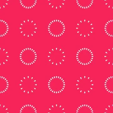 Abstract seamless pattern with circles, geometric background, elegant ornamen Illustrazione stock