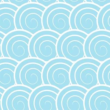 Abstract seamless pattern with circles. Stock Illustration