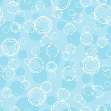 Abstract seamless pattern with circles. Stock Illustration