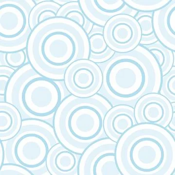 Abstract seamless pattern with circles. Stock Illustration