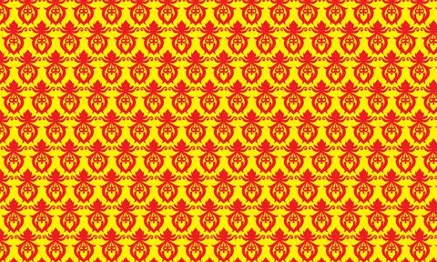 Abstract seamless pattern with circular and geometric shapes in vintage ornament Stock Illustration