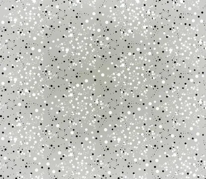 Abstract seamless pattern. Circular ornament. Swirl geometric dots Stock Illustration